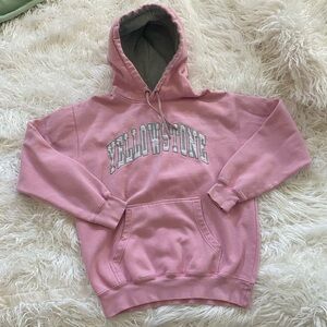 Vintage Pink Yellowstone Hoodie